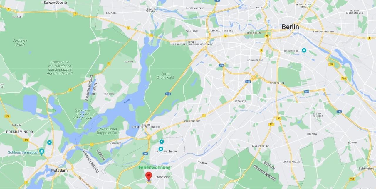 Geraeumige Und Zentrale Ferienwohnung Stahnsdorf Exterior foto